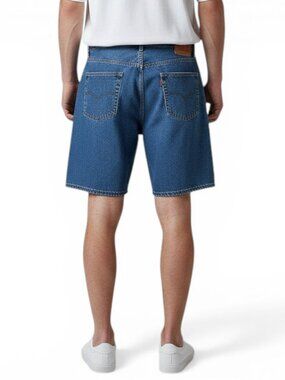 Levi's 550 Men’s Size 38 Jean Shorts Stretch Denim Vintage Jorts Beige/Tan EUC